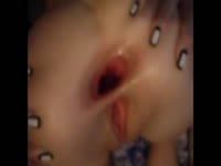 Wild anal session for this noisy young slut desperate for cock